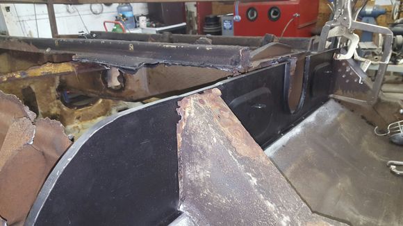 Opposite side not as much needed