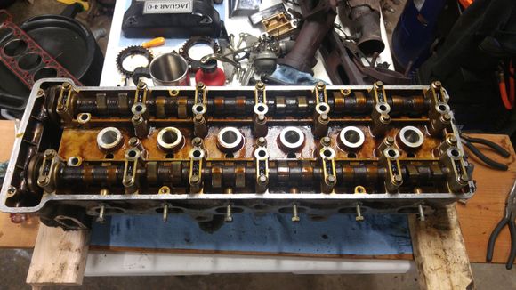 Yes, at this point the staging table was looking more like a parts pile