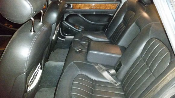 Seats got a round of connely cream leather care as well.
