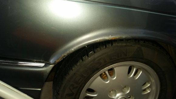 After asking around at some autoshops that specialises in rust and paint they estimated a cost of around 6000 nok. Thats roughly 700 usd.