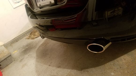 Even on black it looks horrible