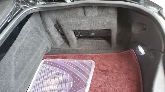 Finished area.
