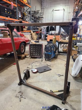 Added a few braces and finish welding.  I would weld a little on one corner, then go to another corner so as not to add too much heat too fast to one side.  This is to keep it from warping.  