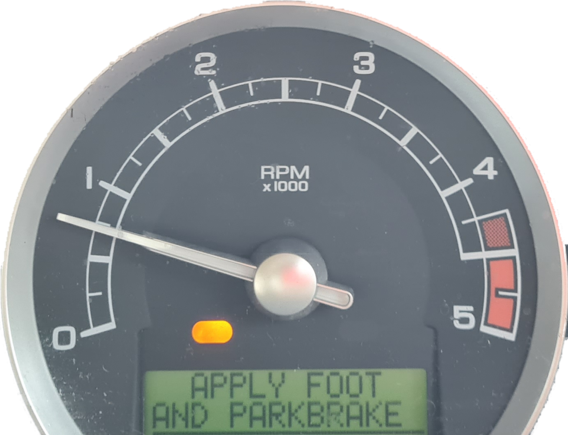 If I attempt to apply Parkbrake, it says cannot apply parkbrake, although can hear what may be a relay in the EPB module.