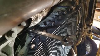 Drain location - lower down than I expected