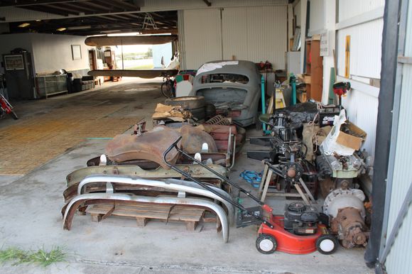 I got the mk1 and parts from this garage but look whats in the back.