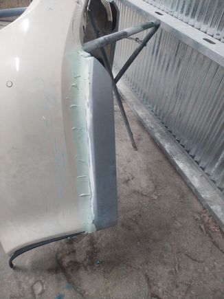 Now cured, prep for paint now….sand sand sand.
