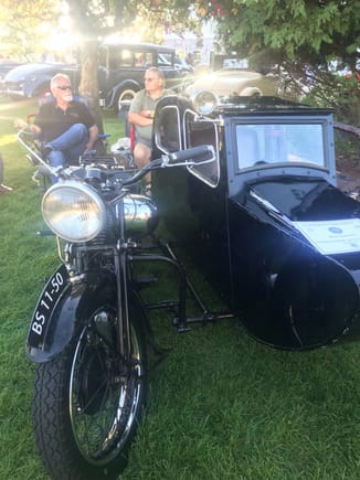 Very early Swallow sidecar 1924? 
