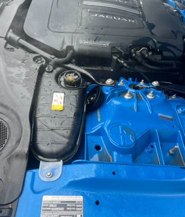 When i opened the hood