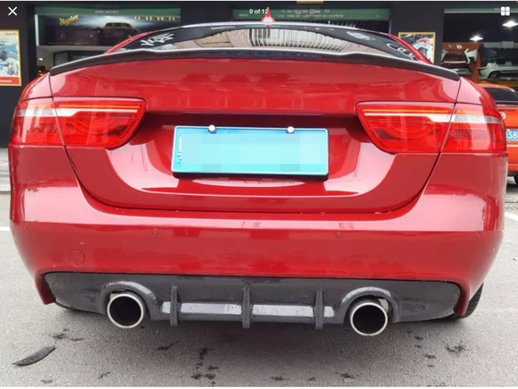 This is the diffuser that’s going on along with some Akrapovic carbon fiber exhaust tips. I also have a second diffuser I accidently ordered that’s made for a dual split exhaust tip I’d be willing to sell for a reasonable amount. No five week wait to get through customs of overseas shipping fee!