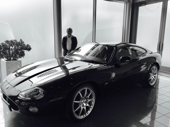 Jaguar Classic XKR at Castle Bromwich plant 110 miles on clock