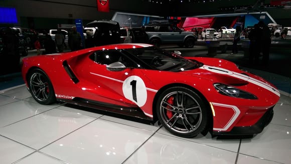 The Ford GT
Props to Ford, To win LeManns 1-2-3 50 years ago, and then PREDICT and win LeManns AGAIN on the 50th anniversary is quite a feat.