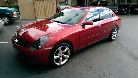 2003 G35, the day I sold it.
