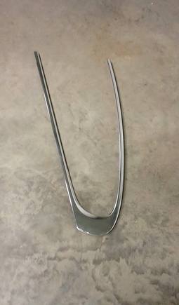 Held on with a few screws and metal clips. He said it was fairly easy to do.