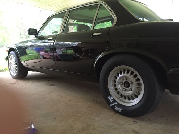 Getting it ready for the track.