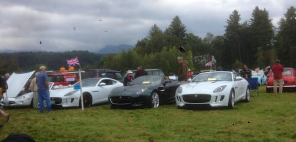 Once again horrible camera but nice lineup.  2014 British Invasion