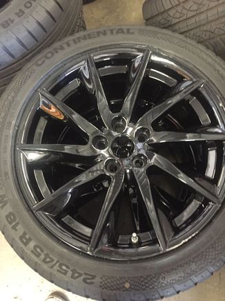 Just got them back from the wheels shop. 1.5 day turn around time ! Cant wait to install!