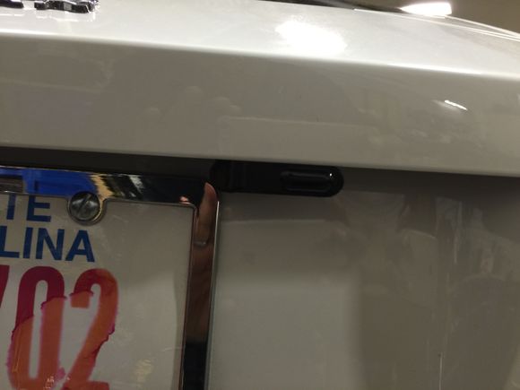 Close up of the ALP emitter mounting.