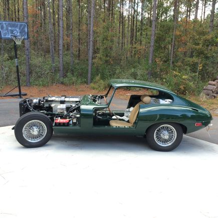 Assembling the E-type during restoration