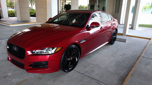 At the dealer, when I took delivery.