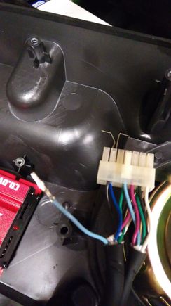 Unpin the stock pins with two staples wedged into the sides. It takes a bit of pressure to pull them out.