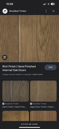 1) Oak Satin