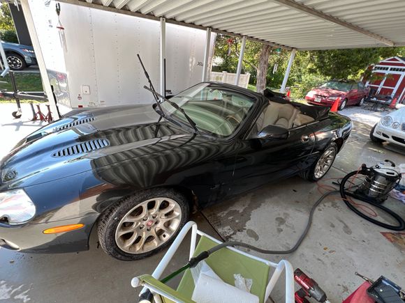 New tires installed, 