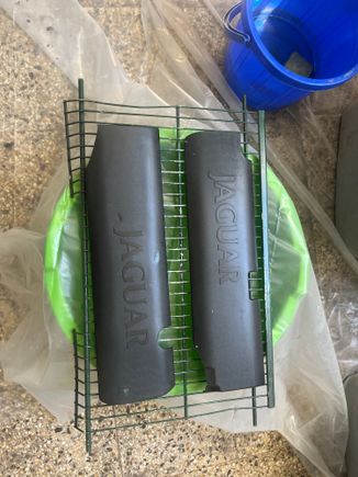 Paint adhesion promoter/clear primer was applied. 