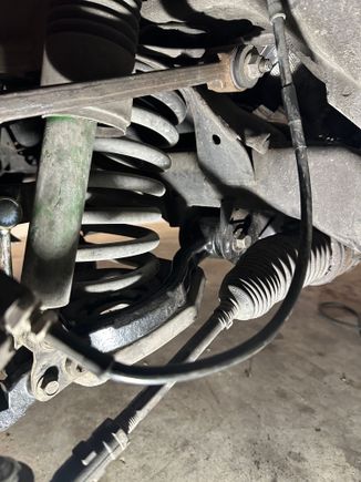 Pic from with new arm in place...