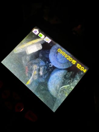 View of said part with a camera on the top side. 