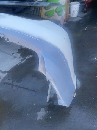 Prep for painting done.  Will spray on Monday and reassemble Tuesday if all goes as planned