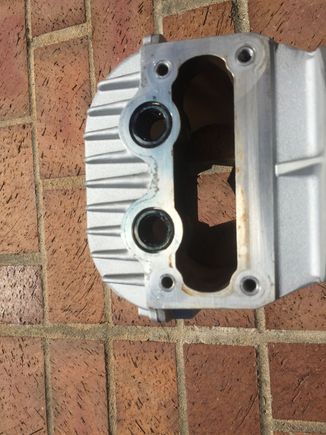 Back of supercharger