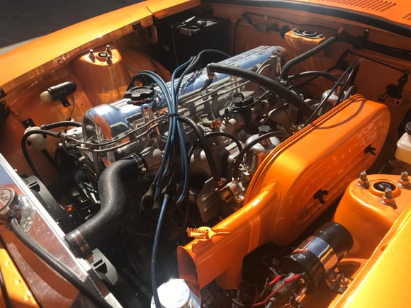 Datsun Spirit 2.8 built engine with Datsun racing close ratio 5 speed trans