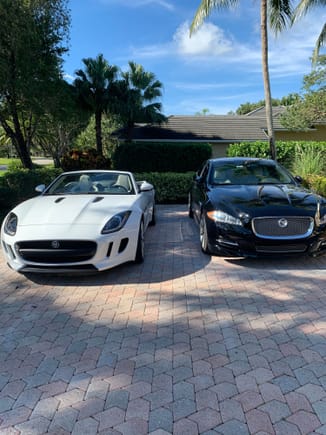 Two different Jags, for different days, always fun.