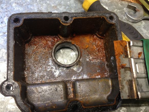 Crud. What 15 year old fuel turns into.