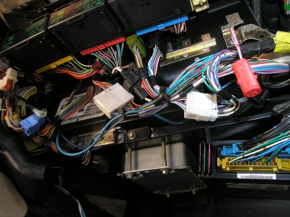 I even removed the CpU,  large relays, EMC units to look behind them.