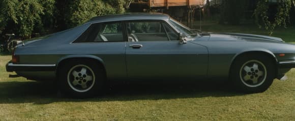 'Misty' my Arctic Blue XJS which unbelievably never went wrong in all the time I've owned her