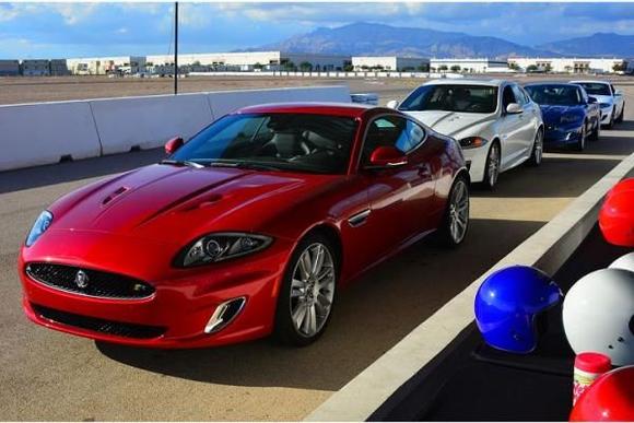 A few of the cars we drove at the R Academy