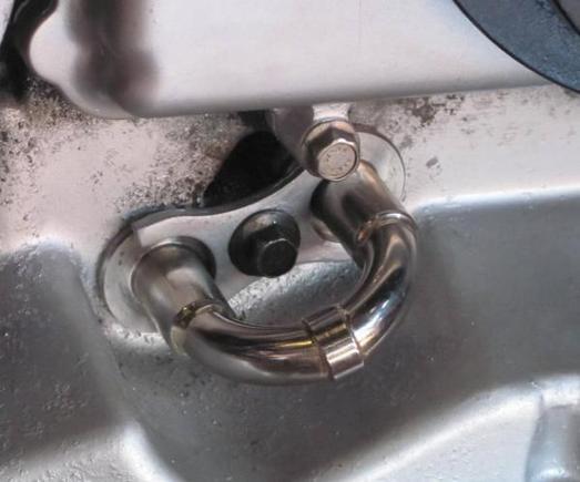 XK8 Oil Cooler Bypass pipe made by Paragon