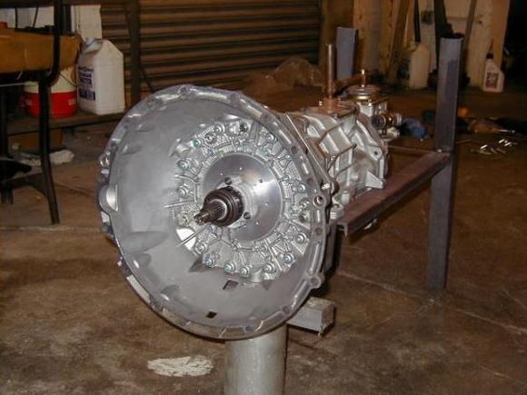Manual T56 with XK bellhousing