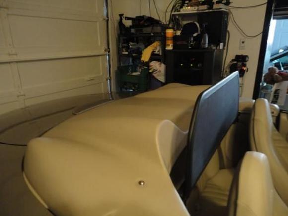 Hard top cover from side.