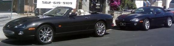 Father and Son's XK8's - Dad's is Black / Son's is Copper Black