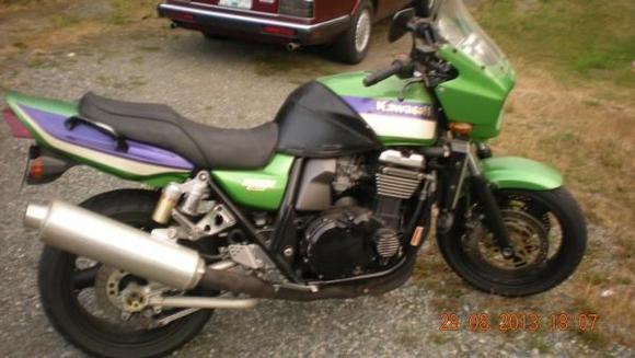 2000 Kawi ZRX1100 , now sold May 2015