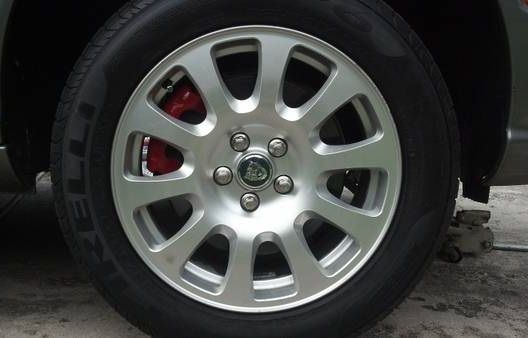 Brembo/Wilwood red painted brake calipers
