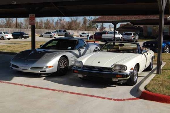 My babies, decisions, decisions which one to drive. There both so much fun.