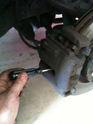 removal of calipers