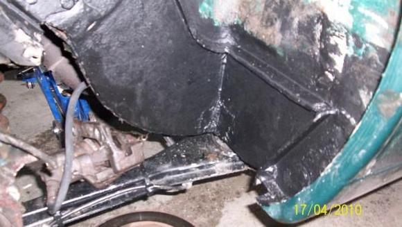 a little welding job... topped with bedliner.