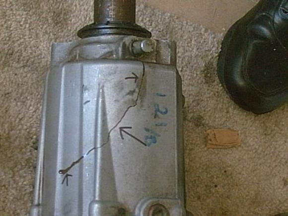 Cracked Transfer Case
