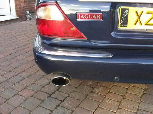 boot badge and tail pipe