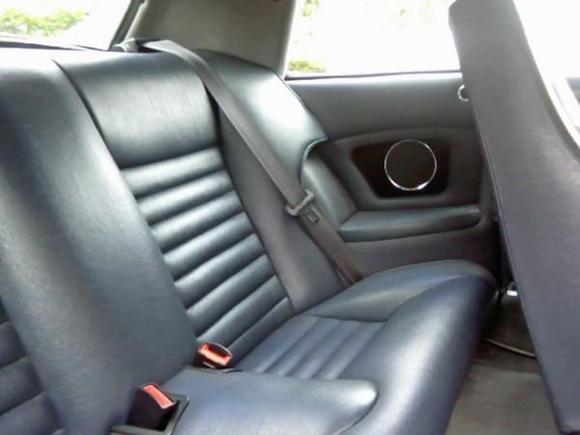 'Alice' Interior Rear Seat